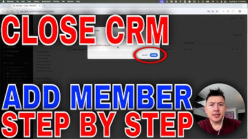 ✅  How To Add Admin Team Member To Close CRM🔴