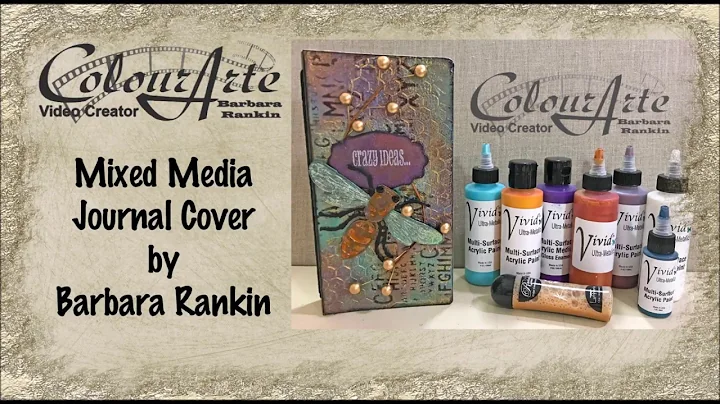 How To Decorate Eileen Hull's Journal Cover with M...