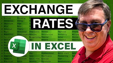 Excel - Outstanding! Exchange Rates Debut in Excel - Episode 2274