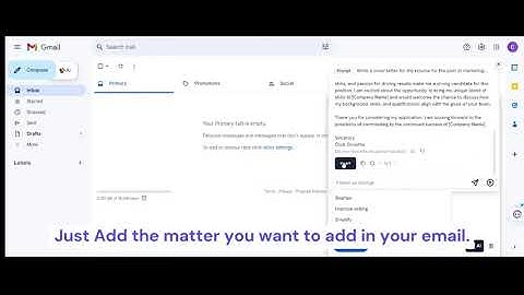 Gmail Compose AI Tools Writing Emails Using AI