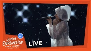 MINA BLAŽEV - DANCING THROUGH LIFE - LIVE - F.Y.R. MACEDONIA - JUNIOR EUROVISION 2017