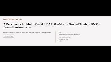 A Benchmark for Multi-Modal LiDAR SLAM with Ground Truth in GNSS-Denied Environments | RTCL.TV