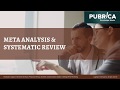 The role of systematic review and metaanalysis in scientific research pubricacom