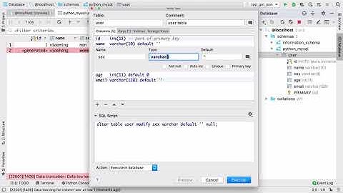 [ flask tutorial ] 12 mysql数据库创建表并新增数据