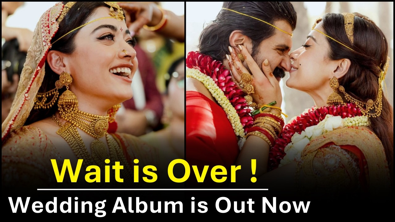 Наконец-то опубликованы первые свадебные фотографии Рашмики Манданны.