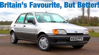 The Ford Fiesta Mk3 Is Britain's Favourite Car, Made BETTER? (1992 1.3 Ghia Road Test)