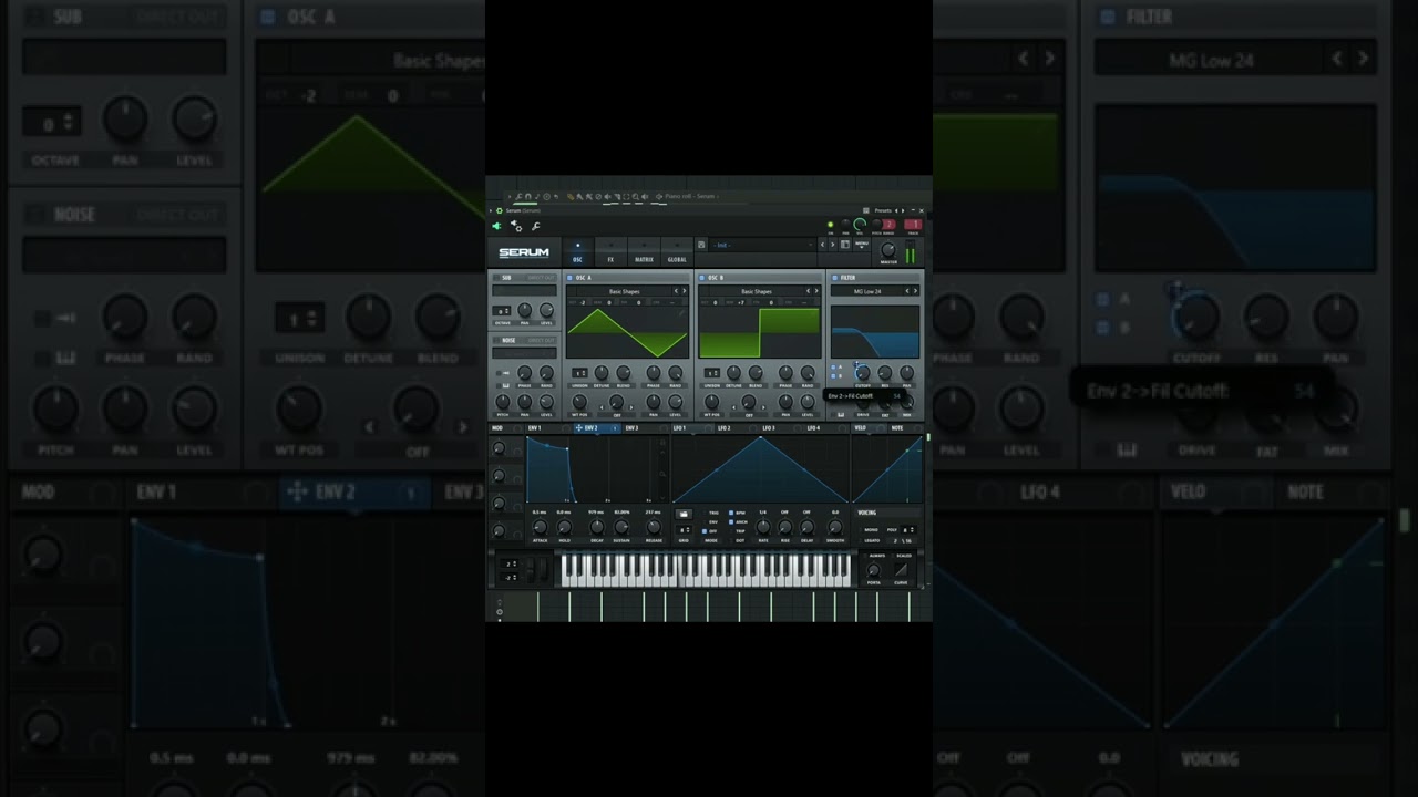🔥КАК НАКРУТИТЬ ORGAN - БАСС СИНТЕЗАТОРА KORG M1 в SERUM 