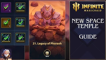 IMR Infinite Magicraid Legacy of Pharaoh New Space Temple Guide