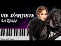 Capture de la vidéo La Zarra - Vie D'artiste | Piano Cover