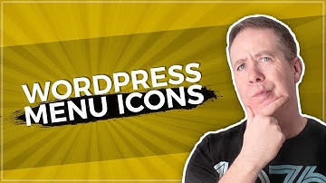 How To Add WordPress Menu Icons - Font Awesome 5
