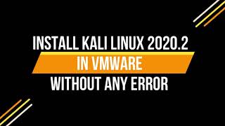 How to install VMWARE  & Kali Linux step by step