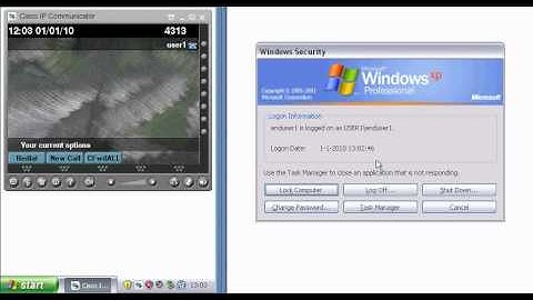 ALM - Extension Mobility client - lock_unlock example video