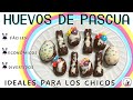 Como hacer huevos y conejos de pascuas rellenos