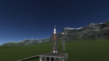 KSP - Stock Soyuz Rocket - (Part 1 - Launch)