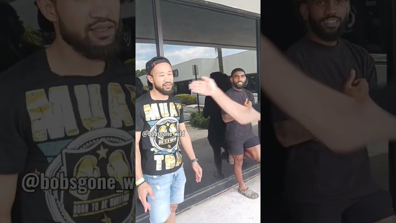 Jiu Jitsu Guy Vs Kickboxer STREET FIGHT Kickboxing SHORTS
