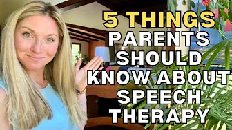 THE MOST IMPORTANT THINGS PARENTS SHOULD KNOW ABOUT TODDLER SPEECH THERAPY: 5 Tips for Parents