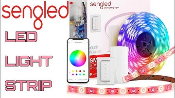 Sengled RGBW Dimmable Smart LED Strip Lights Works with Alexa & Google Assistant