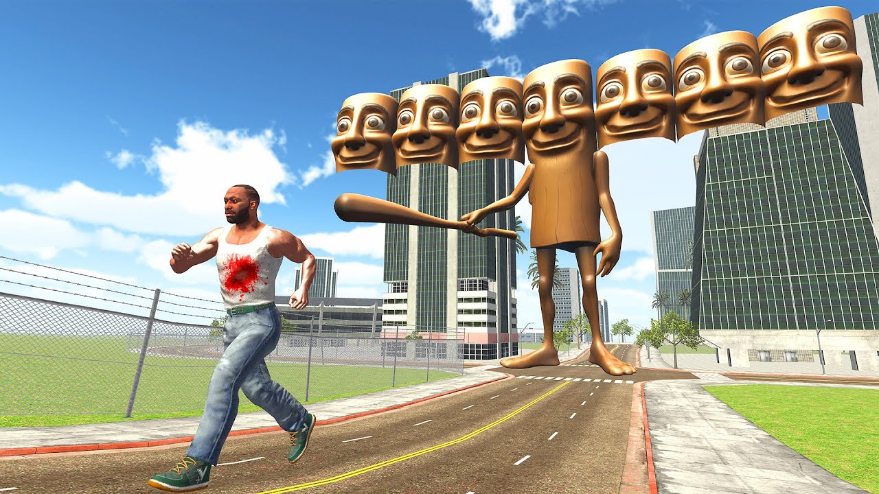 TUNG TUNG TUNG SAHUR VS FRANKLIN - INDIAN BIKE DRIVING 3D