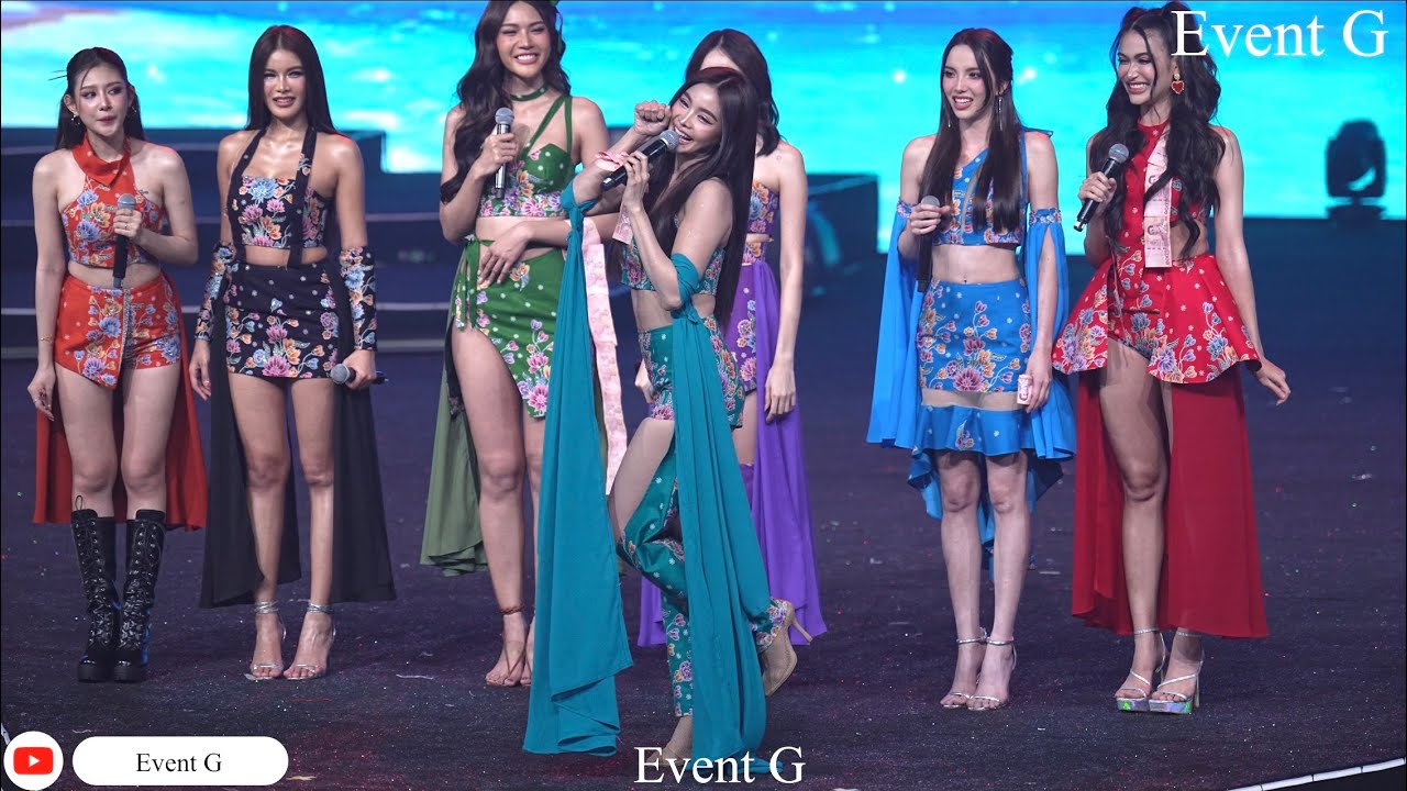 Engfa Waraha Charlotte Austin Tia Amanda Aom Moss in their cutest voice Grand concert live in Phuket