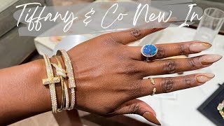 Tiffany Co Lock bracelet with diamonds
