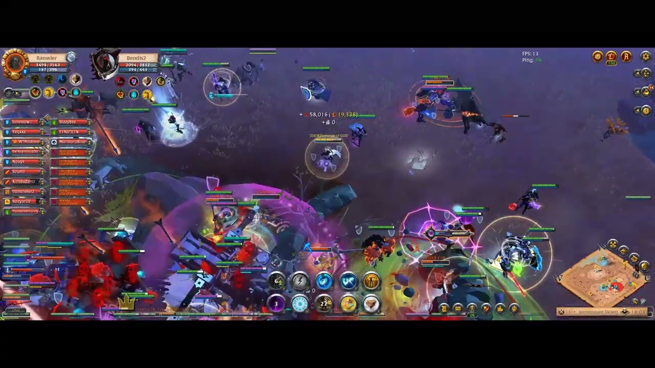 Albion online | 1 DAY IN CRYSTAL GUILD | Scourge of God