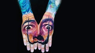 Amazing Tattoos Inspired by Salvador Dali