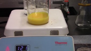 Synthesis of an Iron Coordination Compound Experimental Video