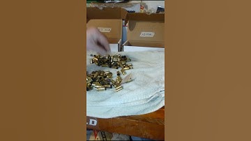 Free brass from the range! Sorting it out  #shorts