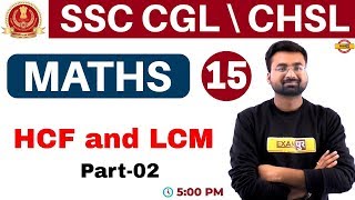 Class 15 ||#SSC CGL/CHSL | Maths / गणित || By Abhinandan Sir || HCF...