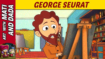 Art with Mati and Dada - George Seurat | Kids Animated Short Stories in English