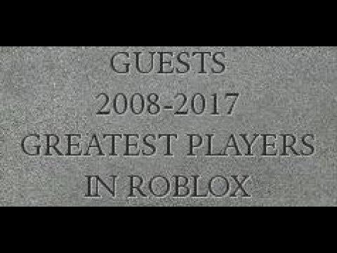 R I P Guests Roblox Youtube - roblox guest rip