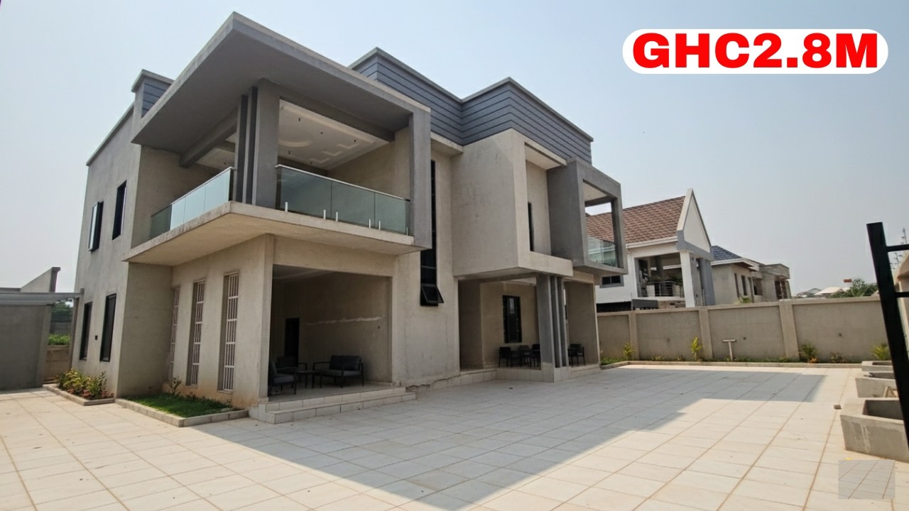 Продается дом с 5 спальнями и пристройкой для прислуги за 2,8 млн ганских седи | Недвижимость в Гане