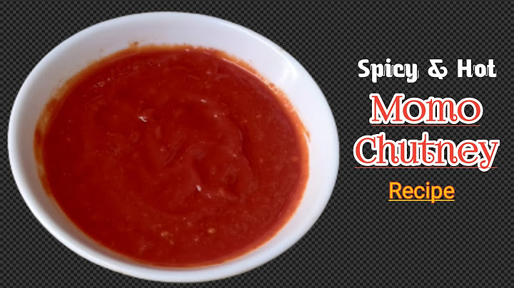 Momos Chutney Recipe | Red chilli Chutney for Momos | Hot n spicy | Chilli sauce for Momos | street