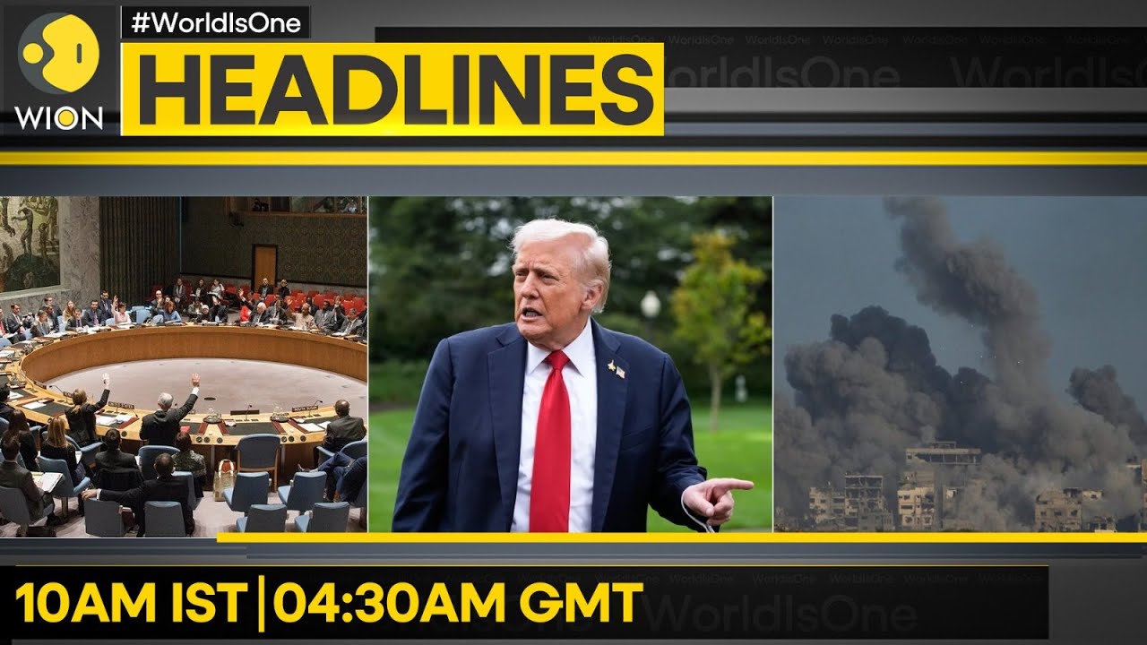 Trump: Tariffs Averted India-Pak War | India Blasts Pak's 'Delusional Tirade' At UN | WION HEADLINES