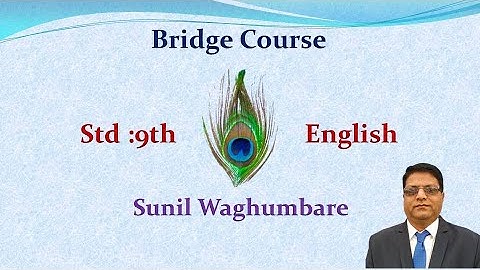 9th English Activity 8 Bridge Course
