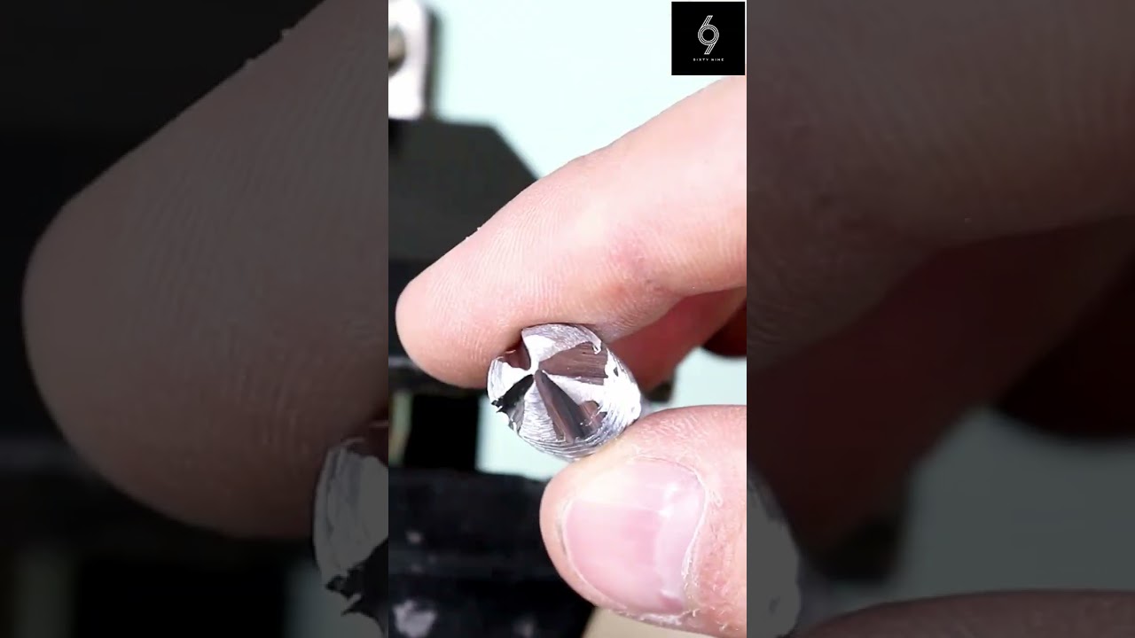 The nail is very well done 