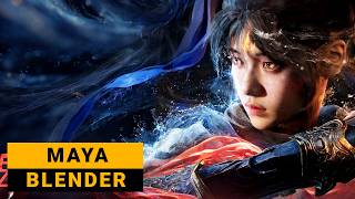 MAYA Hay BLENDER, Nên Chọn Phần Mềm Nào | Quang Huy screenshot 2