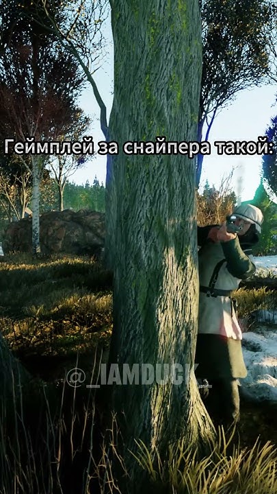 типичный геймплей за снайпера #enlisted #энлистед #енлистед #meme # ...