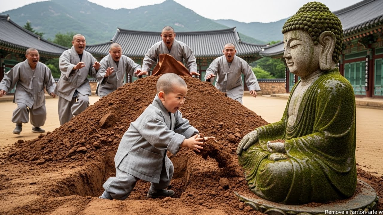 Outline Video "7살 동자승이 불상 밑을 파헤치자, 스님들이 전부 기겁하며 달려들었다. 그러나 아이가 내뱉은 한 마디에 모두가 돌처럼 굳어 버렸다."