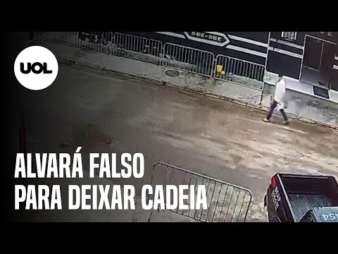 Megatraficante de armas usa alvará falso para fugir de presídio no Rio de Janeiro