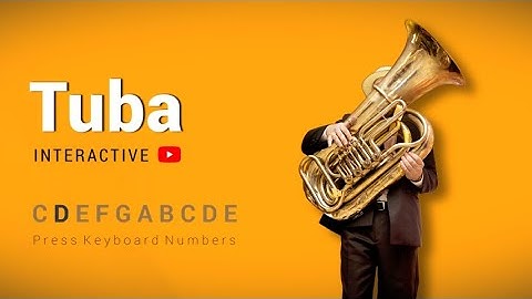 YouTube Tuba - Play on YouTube with your number keys