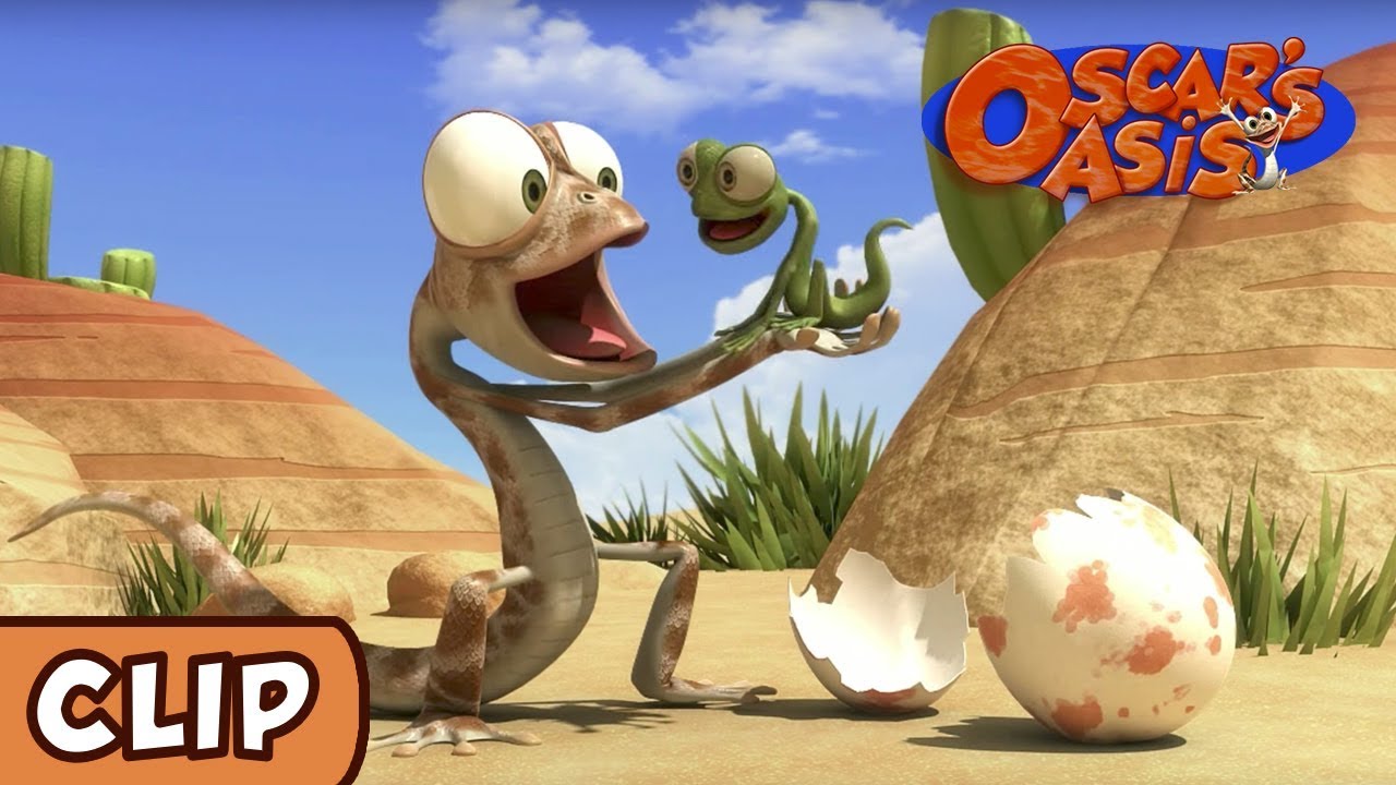 Oscars Oasis   Baby Lizard  HQ  Funny Cartoons