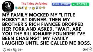 My Family Mocked My ＂Little Hobby＂ At Dinner  They Didn't Know I’m The Ceo They Worship