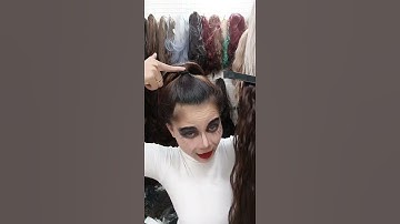 Lễ Halloween cột tóc giả đú trend #toccot #wigs