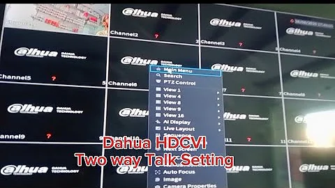 Dahua Audio Camera Settings | Two way Talk Camera Setting | Dahua Two Way Talk DVR Setting | DMSS 
