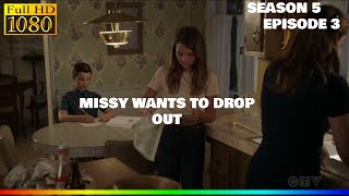 Young Sheldon S05E03 | Missy Wants to drop out