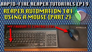 Automation Using Mouse in Reaper 101: Envelope Segments (Rapid-Fire Reaper Tutorials Ep19)