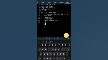 Python turtle graphic design😜😜🥰🥰 || python coding status 😍 #shorts   #programming  #turtle  #python