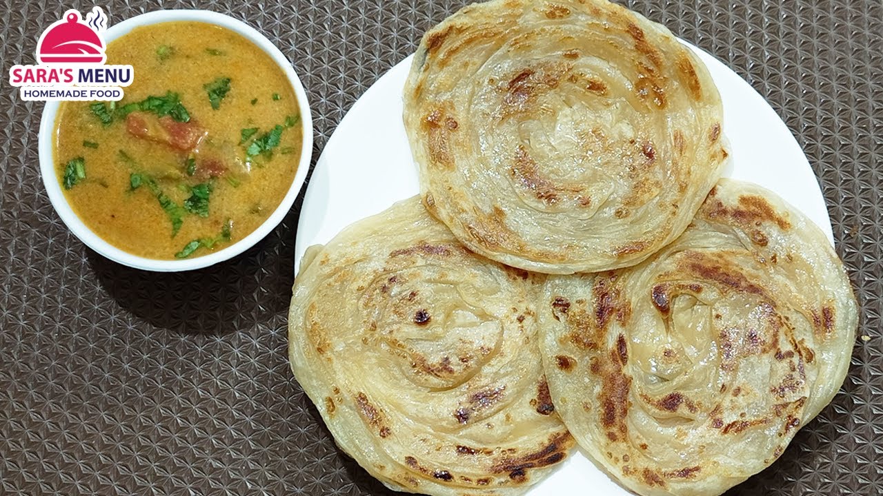 Parota without Egg | Soft Parotta Recipe | How to make Parotta ...