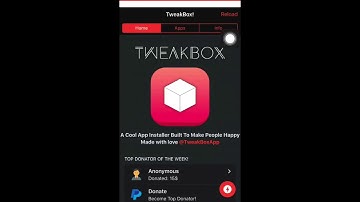 Cydia Tweaks , Hacked Games , AppstoreApps , iOS 9/10 & 10.2 [Tweakbox] 2017